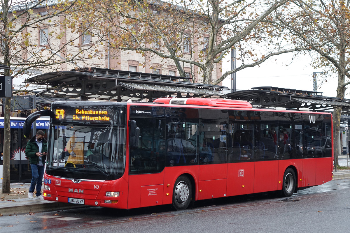 Бавария, MAN A20 Lion's City Ü NÜ323 № AB-VU 77