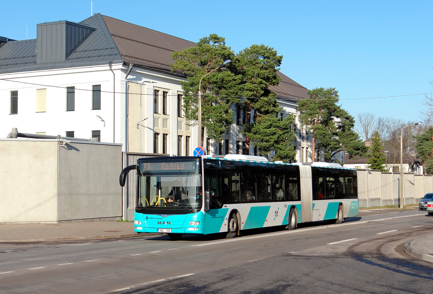 Эстония, MAN A40 Lion's City GL NG323 № 3582