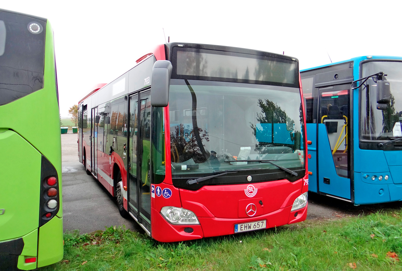 Швеция, Mercedes-Benz Citaro C2 LE № 7933