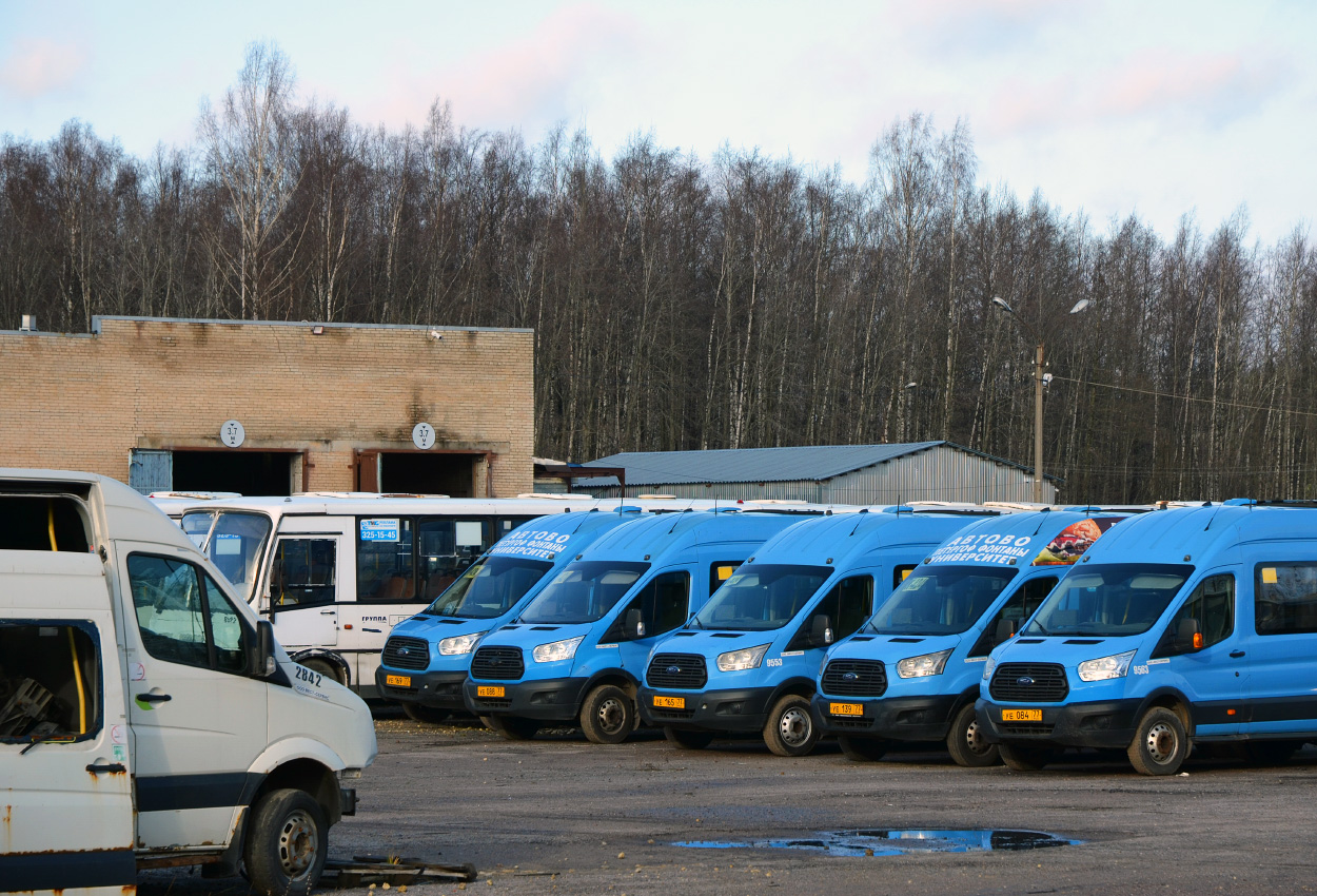 Санкт-Петербург — Автобусные парки и стоянки