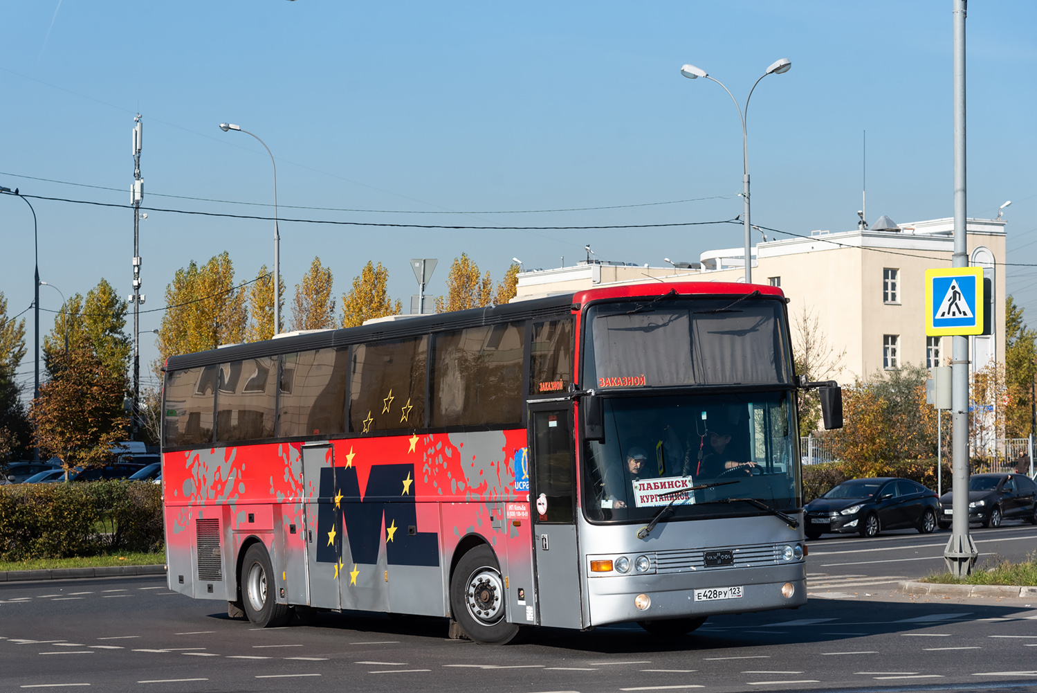 Краснодарский край, Van Hool T815 Acron № Е 428 РУ 123 Краснодарский край, Van Hool T815 Acron № Е 428 РУ 123