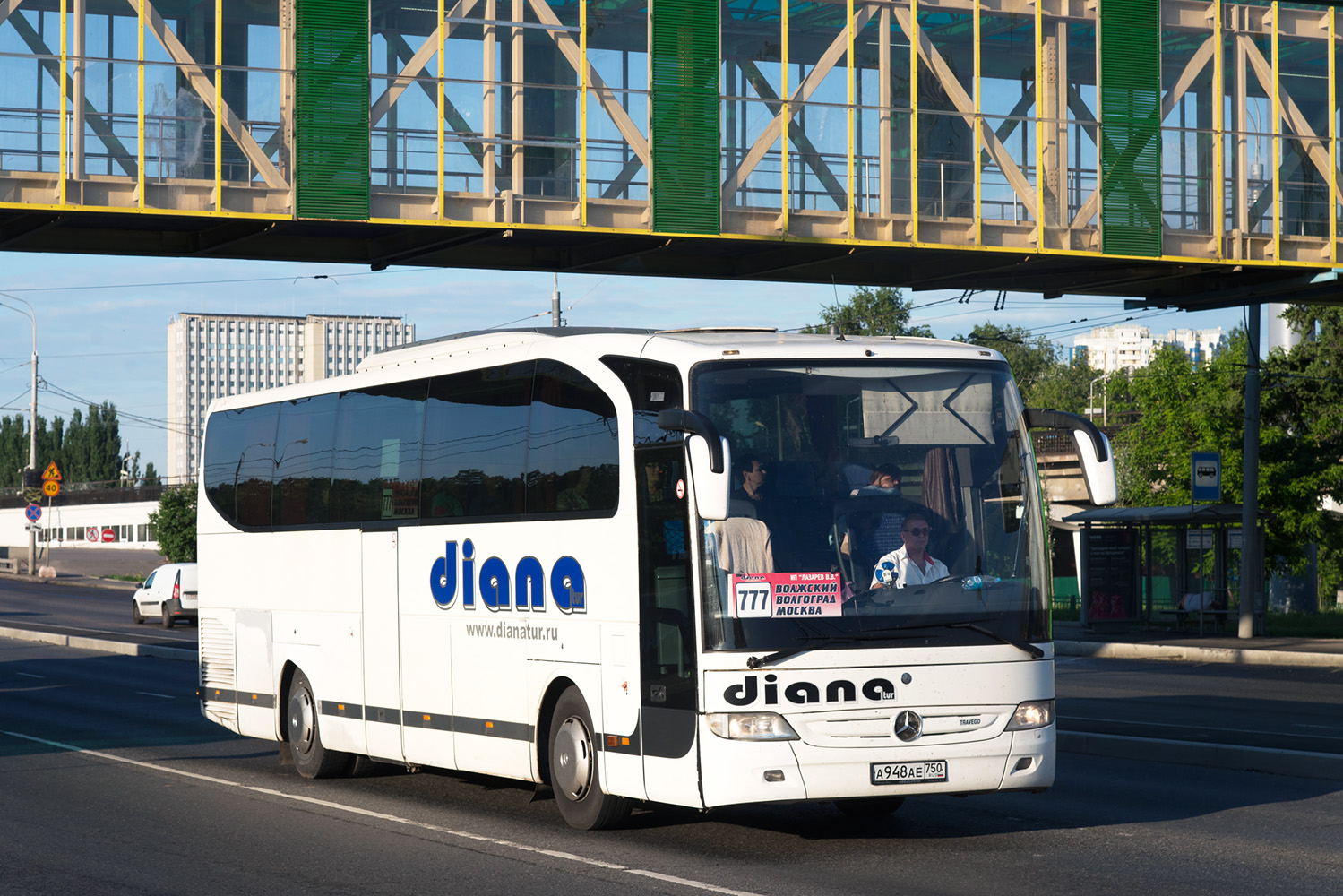 Волгоградская область, Mercedes-Benz O580-15RHD Travego № А 948 АЕ 750