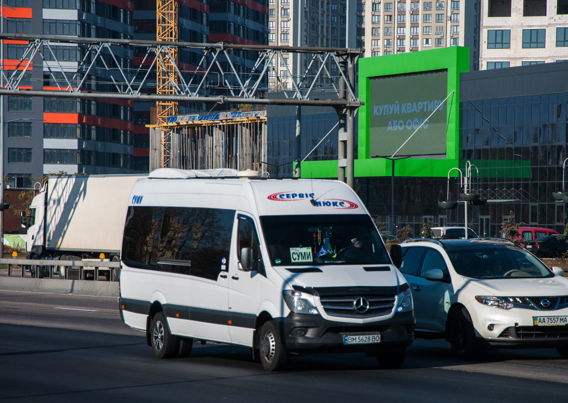 Сумская область, Mercedes-Benz Sprinter W906 516CDI № BM 5628 BO