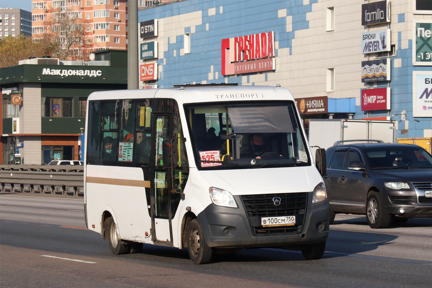 Маскоўская вобласць, Луидор-225019 (ГАЗ Next) № В 100 СМ 750