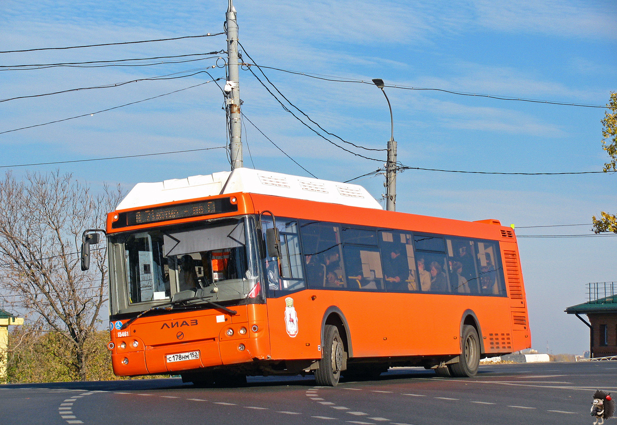 Нижегородская область, ЛиАЗ-5292.67 (CNG) № 15461
