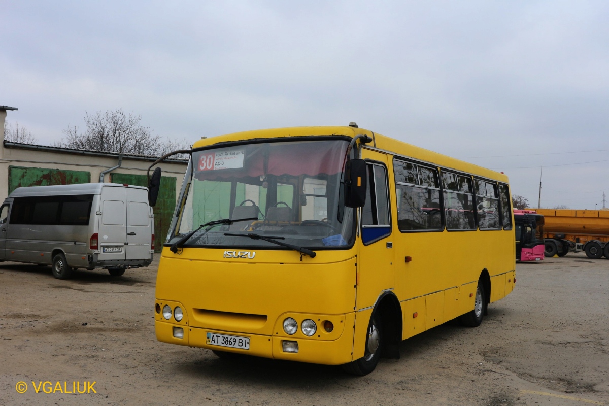 Ивано-Франковская область, Богдан А09202 (ЛуАЗ) № AT 3869 BI