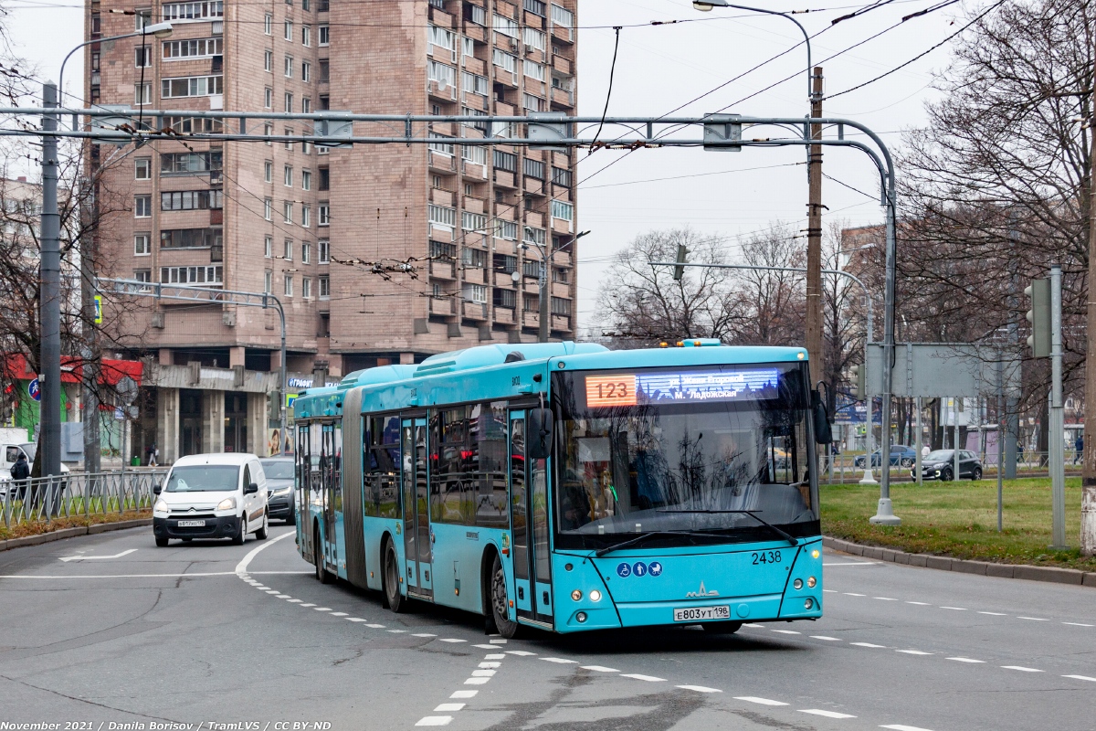 Санкт-Петербург, МАЗ-216.066 № 2438