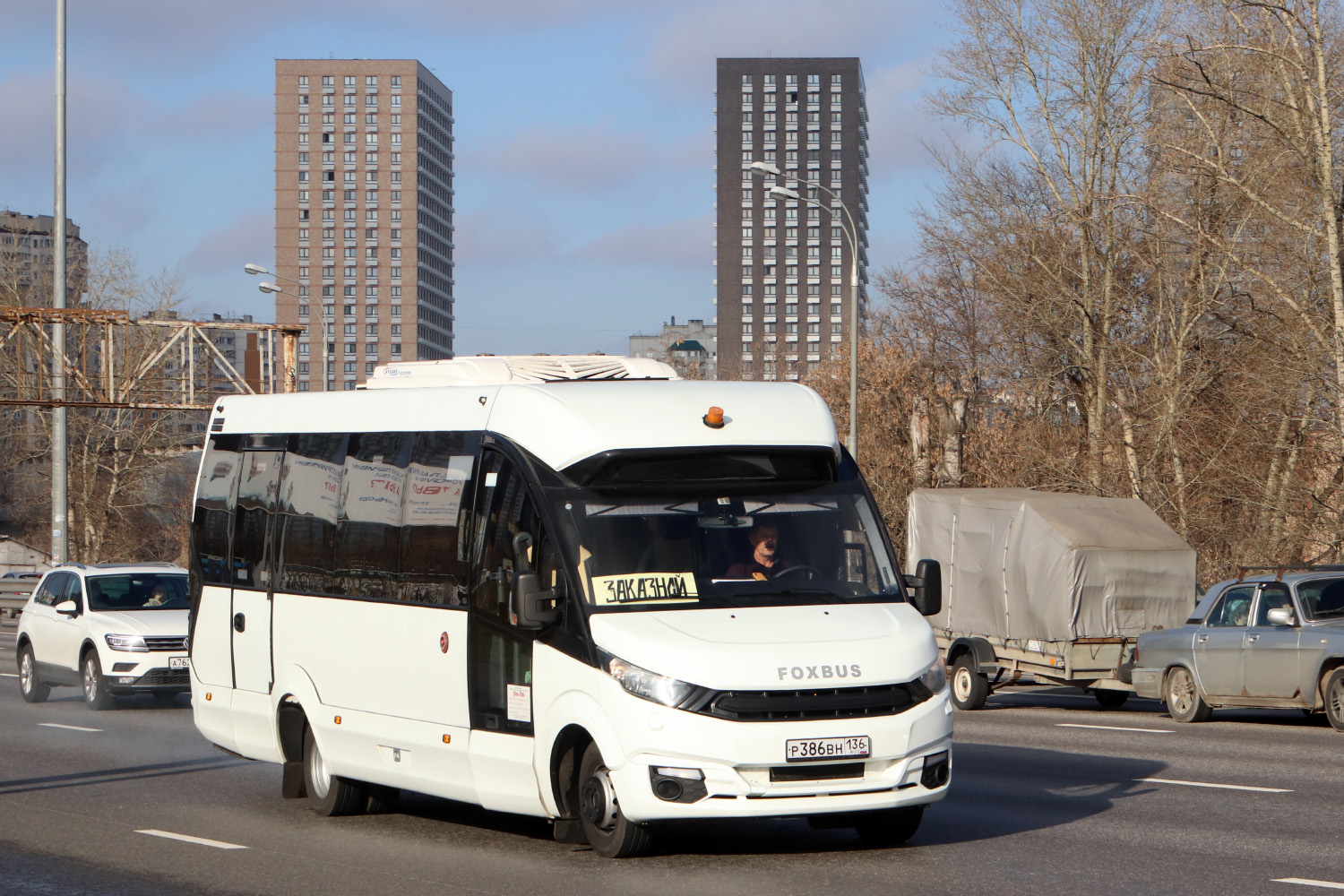 Voronezh region, FoxBus 62412-01 č. Р 386 ВН 136