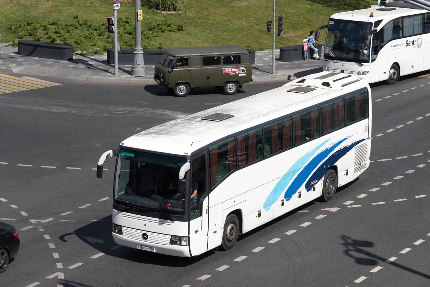 Москва, Mercedes-Benz O404-15RHD-L № В 408 СО 750