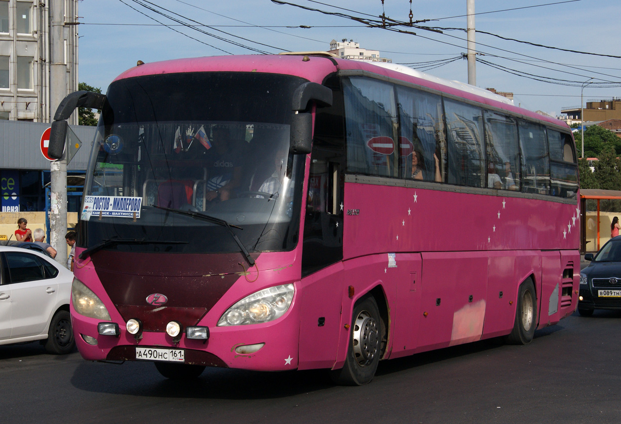 Ростовская область, РоАЗ-5239 (Zonda YCK6126HG1) № А 490 НС 161