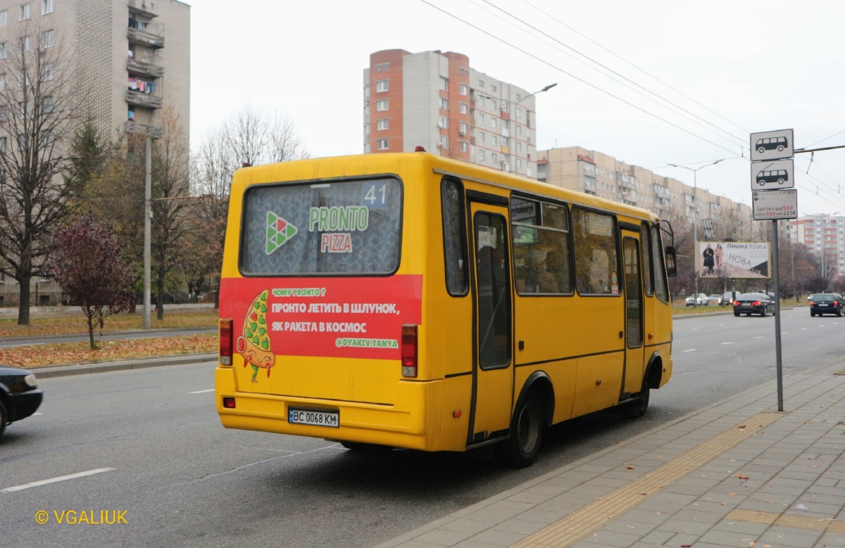 Львовская область, БАЗ-А079.14 "Подснежник" № BC 0068 KM