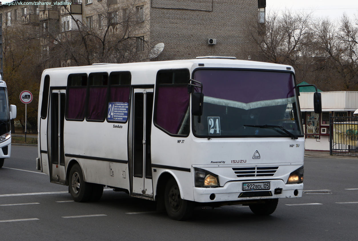 Жетысуская область, SAZ NP37 № 922 BDL 05