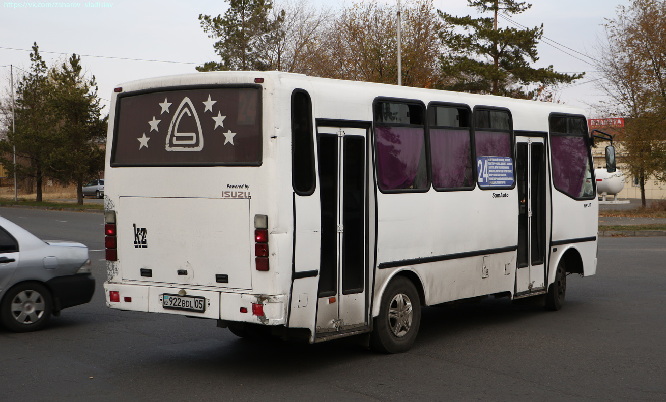 Жетысуская область, SAZ NP37 № 922 BDL 05