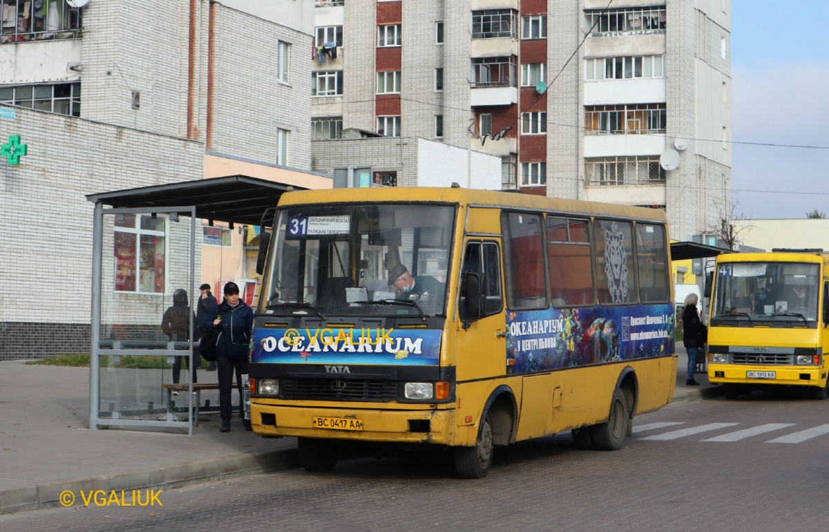 Львовская область, БАЗ-А079.04 "Эталон" № BC 0417 AA