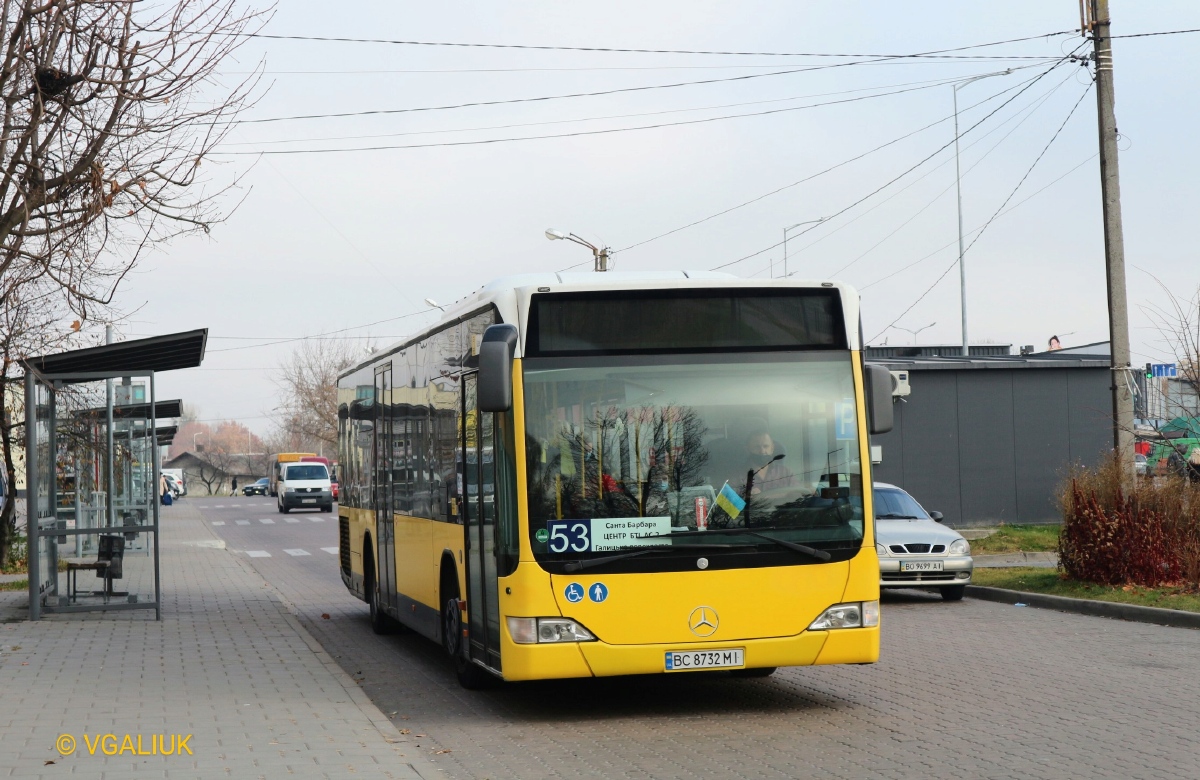 Lvov region, Mercedes-Benz O530 Citaro facelift Nr. BC 8732 MI