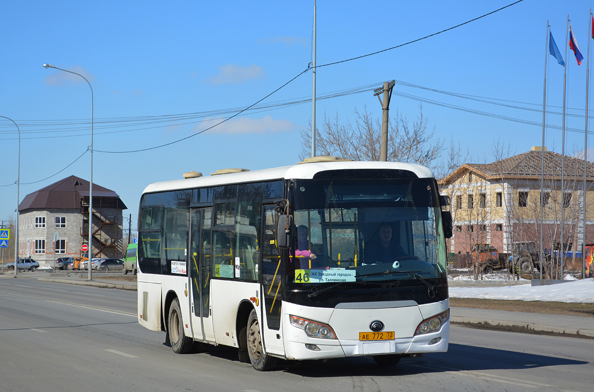 Тюменская область, Yutong ZK6852HG № АЕ 772 72