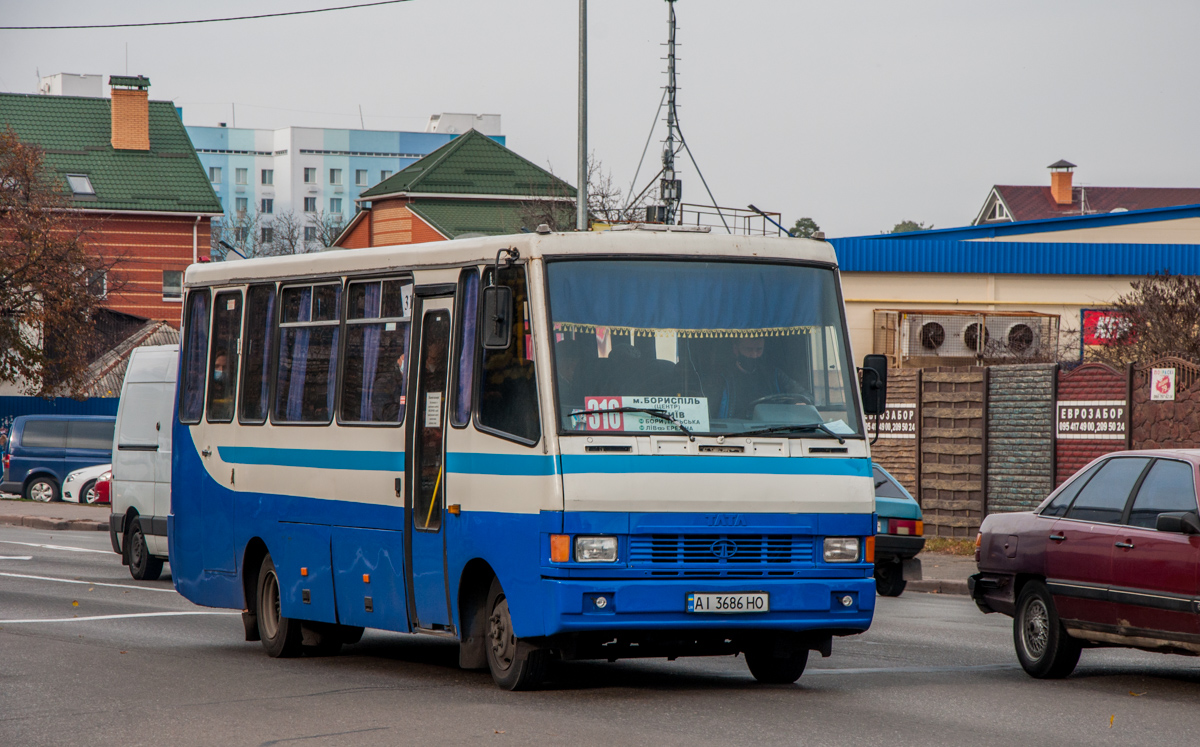 Киевская область, БАЗ-А079.24 "Мальва" № AI 3686 HO