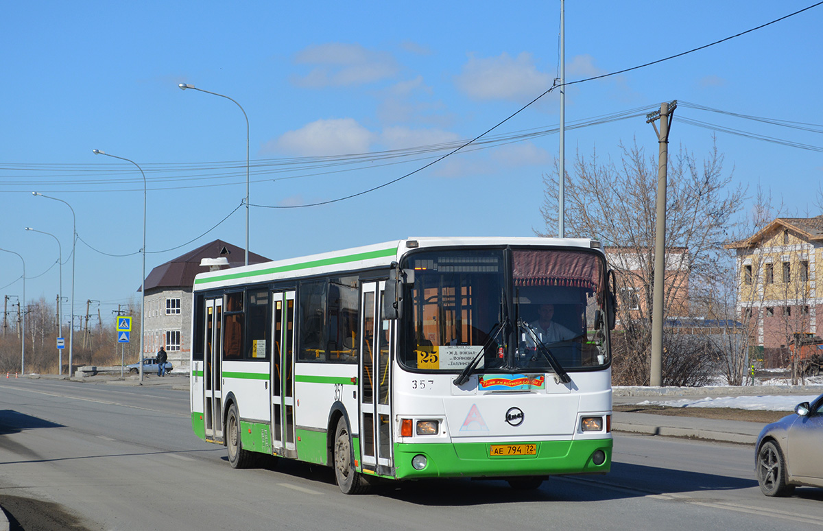 Тюменская область, ЛиАЗ-5293.53 № 357
