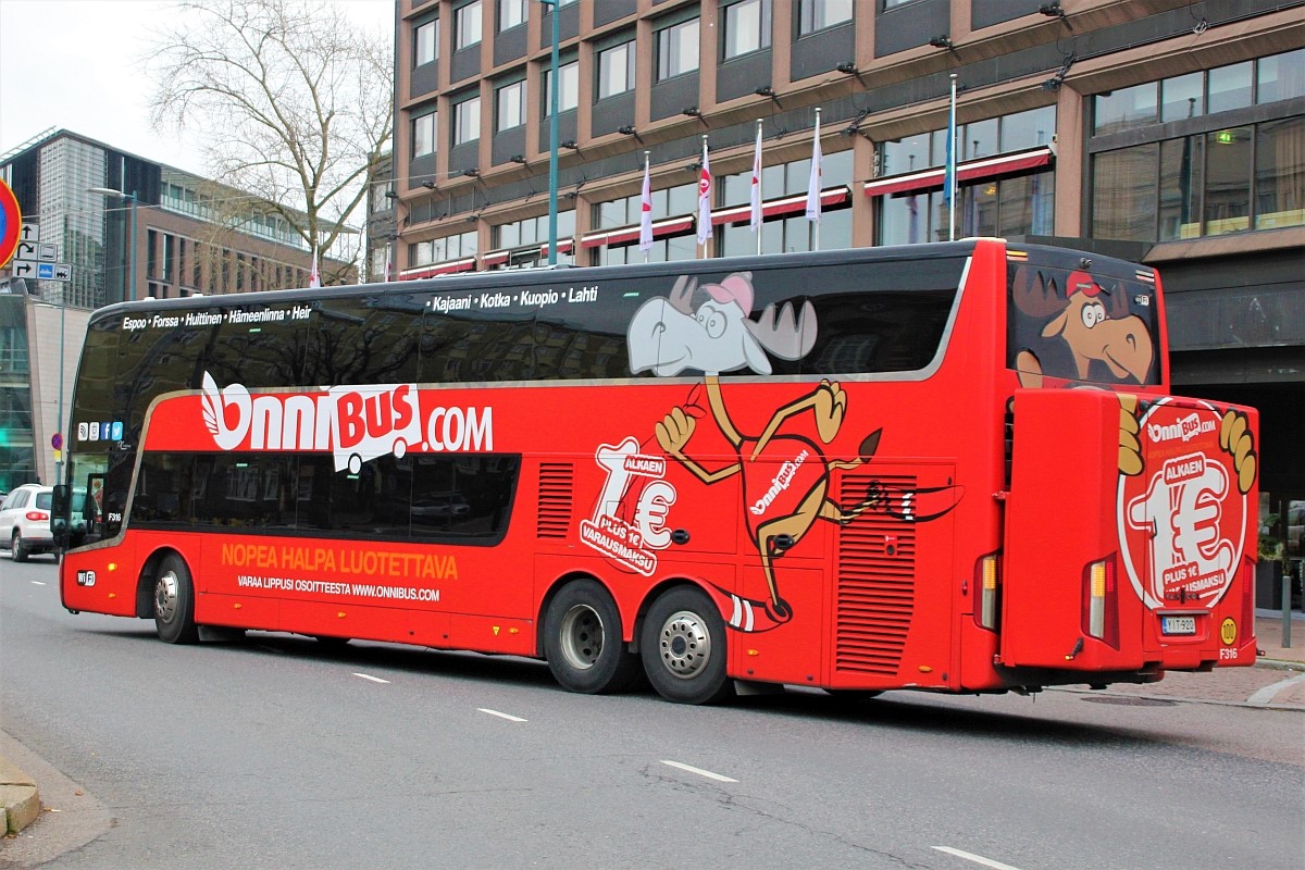 Финляндия, Van Hool TDX27 Astromega № F316