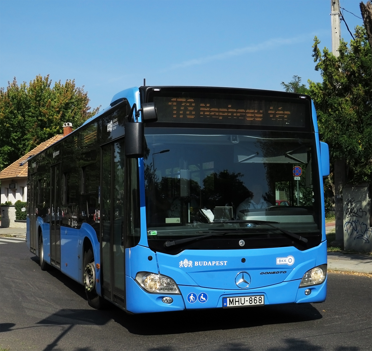 Венгрия, Mercedes-Benz Citaro C2 № MHU-868