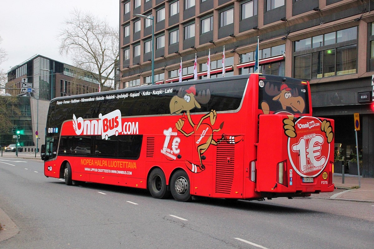 Финляндия, Van Hool TDX27 Astromega № F375