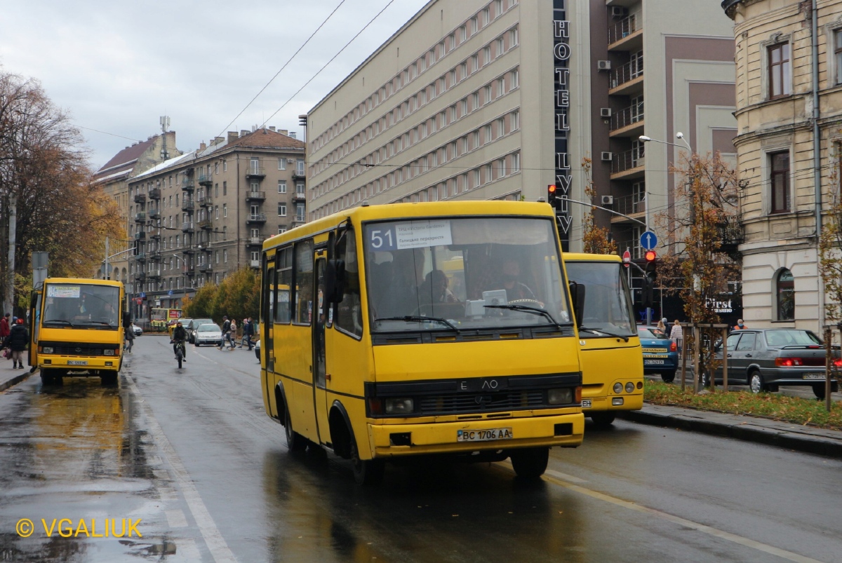 Lvov region, BAZ-A079.14 "Prolisok" № BC 1706 AA
