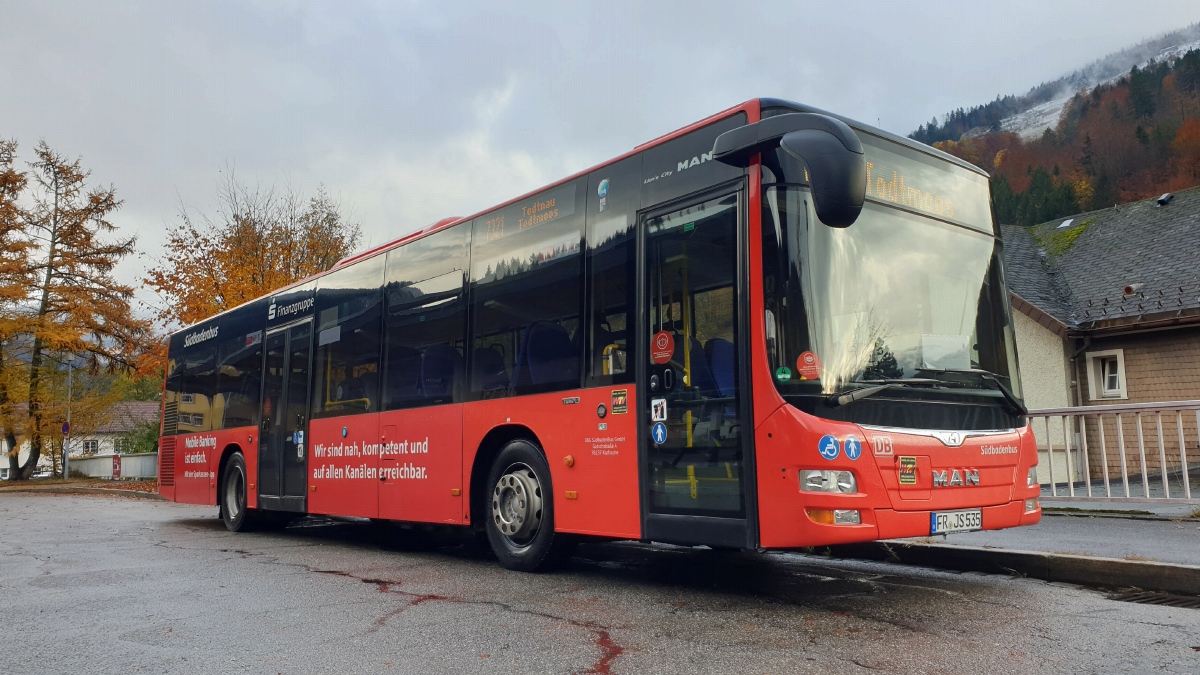 Баден-Вюртемберг, MAN A20 Lion's City Ü NÜ323 № FR-JS 535