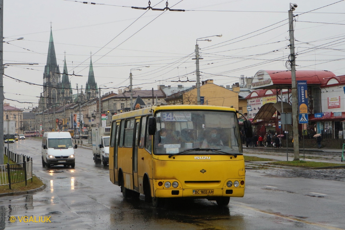 Львовская область, Богдан А09202 № BC 1833 AA