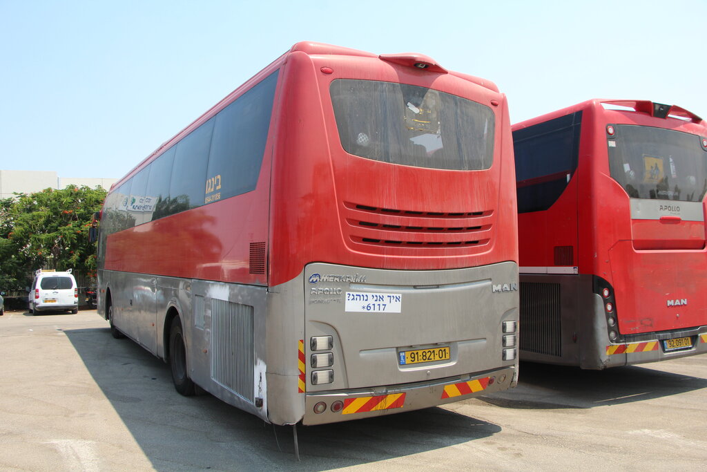 Израиль, Merkavim Apollo № 91-821-01