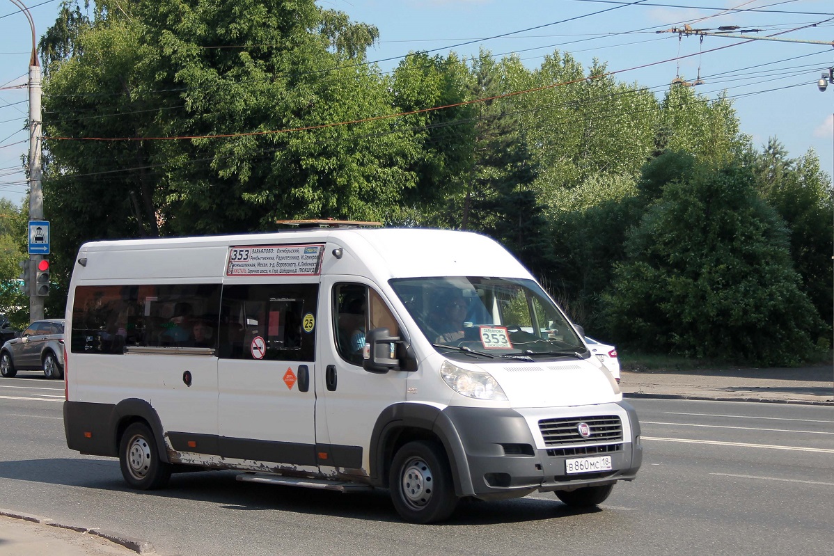 Удмуртия, Нижегородец-FST613 (FIAT Ducato) № В 860 МС 18