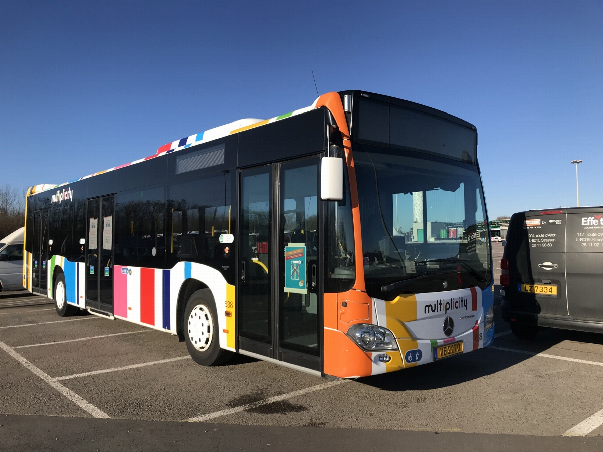 Люксембург, Mercedes-Benz Citaro C2 № 638