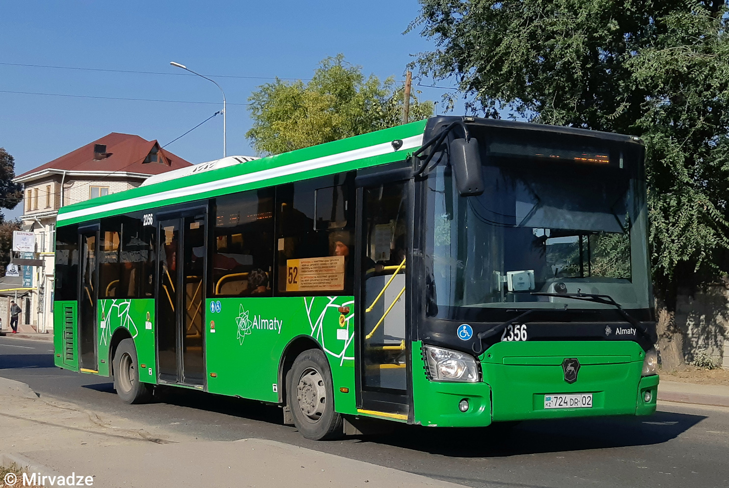 Алматы, ЛиАЗ-4292.60 (1-2-1) № 2356 Алматы, ЛиАЗ-4292.60 (1-2-1) № 2356