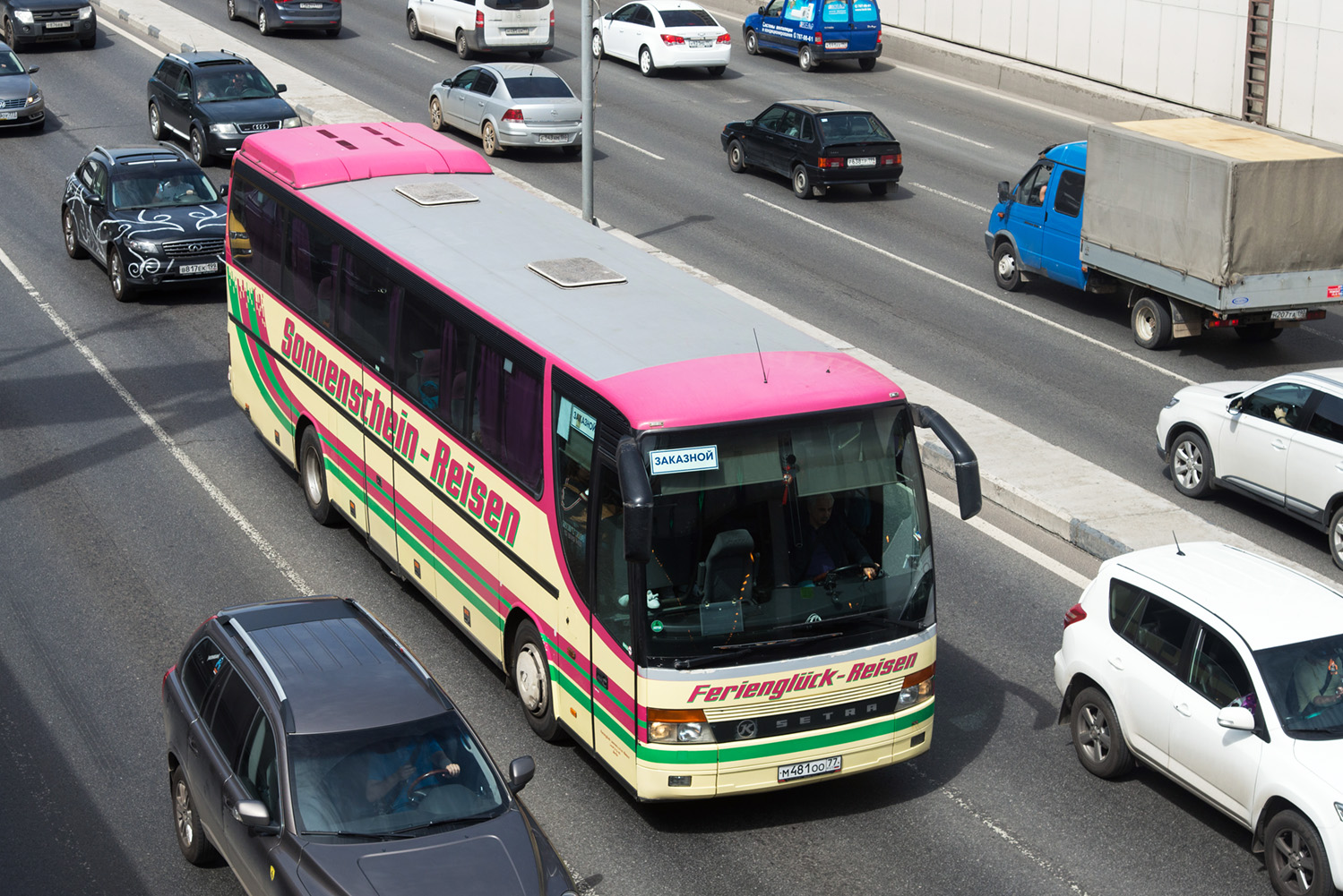 Москва, Setra S315HD № М 481 ОО 77