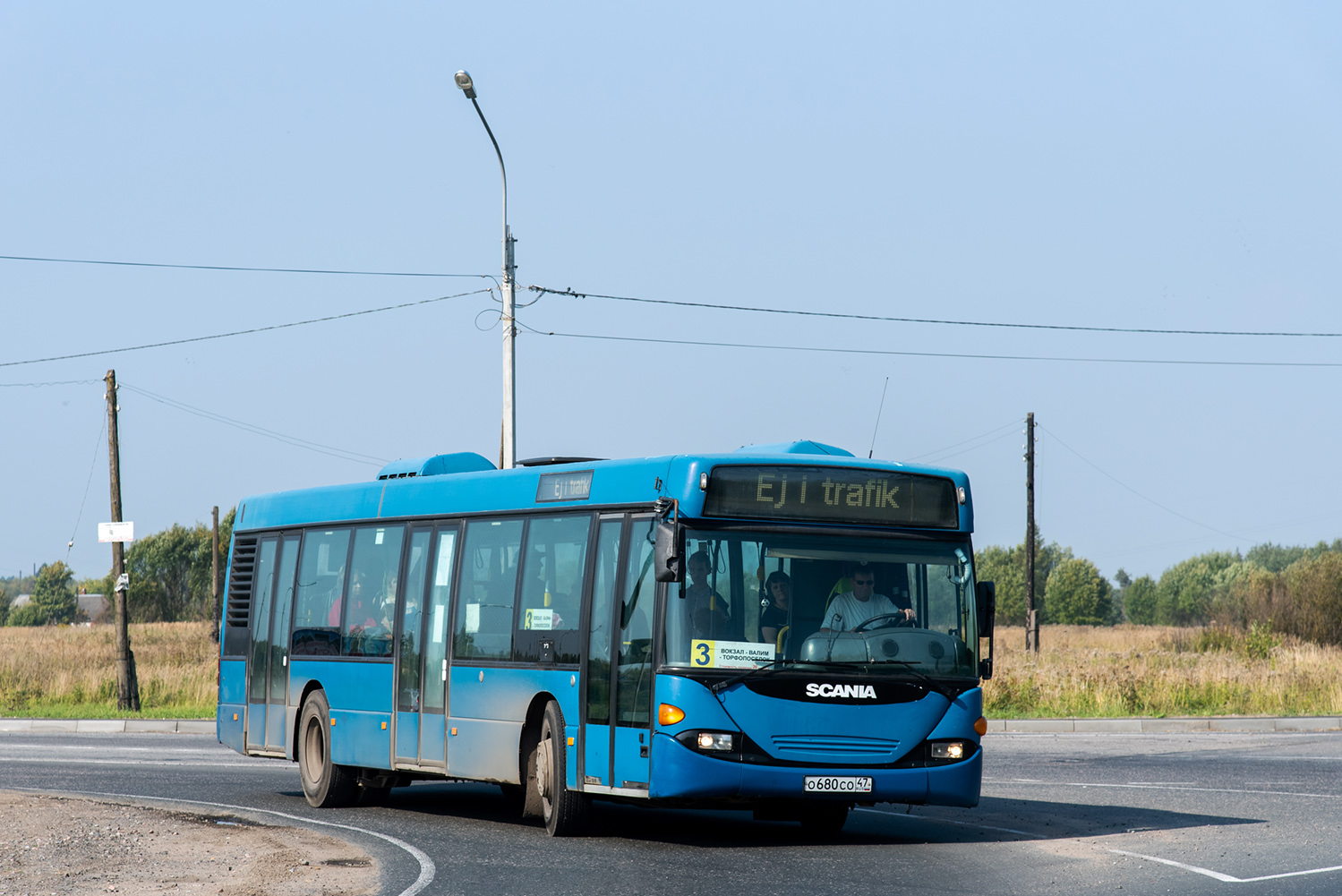 Ленинградская область, Scania OmniCity I № О 680 СО 47