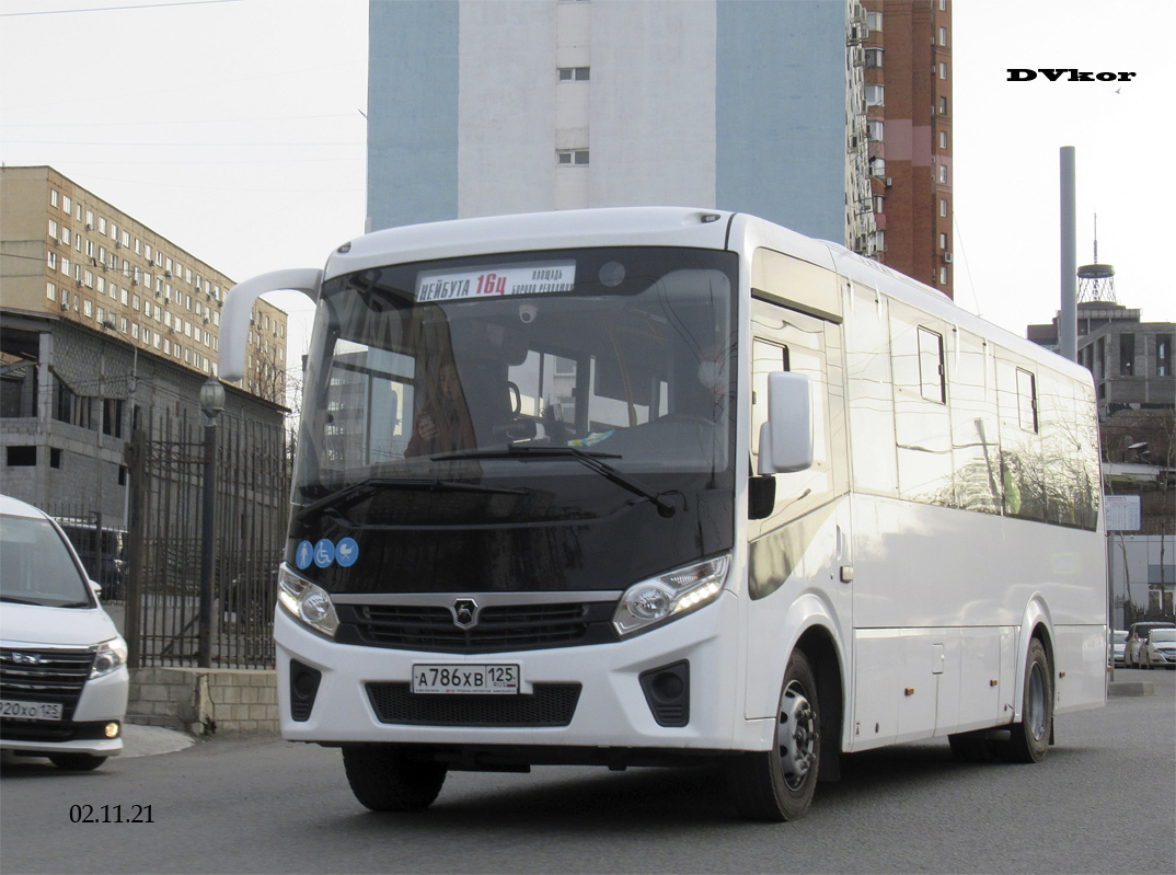 Приморский край, ПАЗ-320415-04 "Vector Next" № А 786 ХВ 125