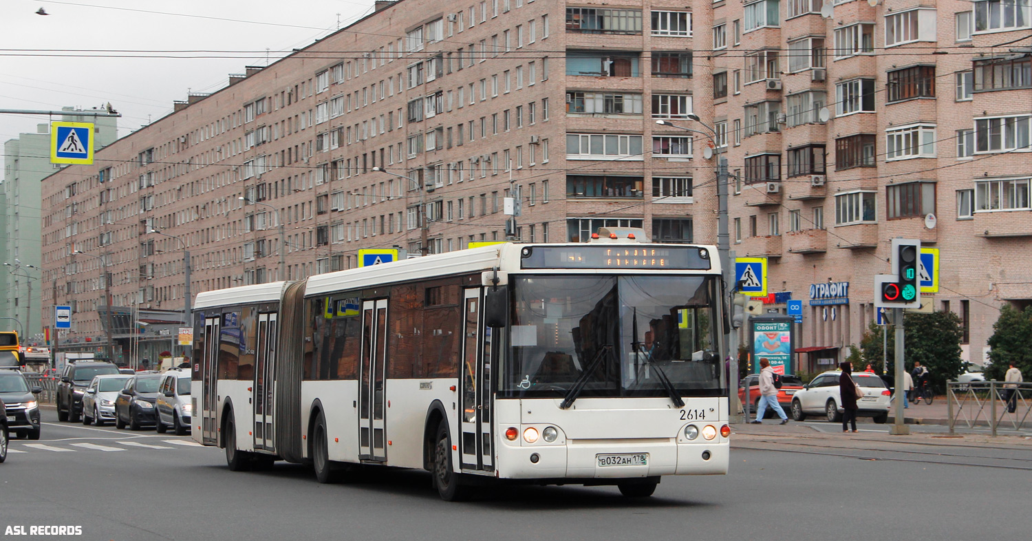 Санкт-Петербург, ЛиАЗ-6213.20 № 2614