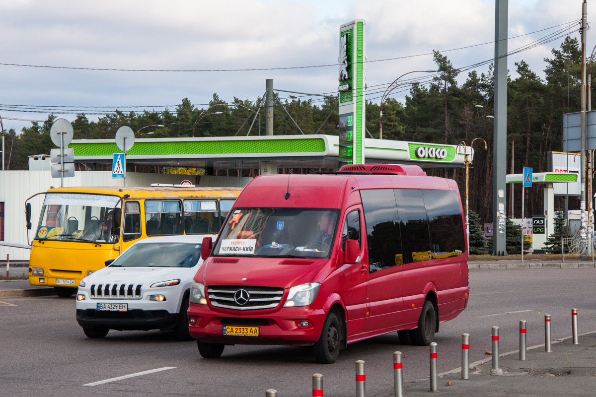 Черкасская область, Mercus № CA 2333 AA