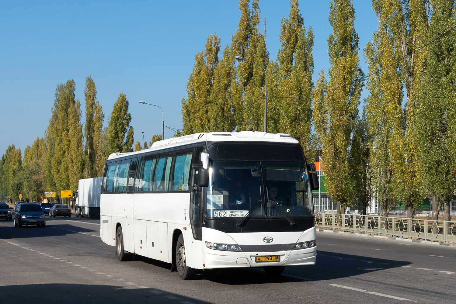 Липецкая область, Daewoo BH120F Royal Cruiser № АЕ 293 48