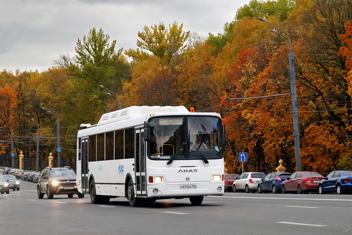 Нижегородская область, ЛиАЗ-5256.57-01 № О 572 ВК 152