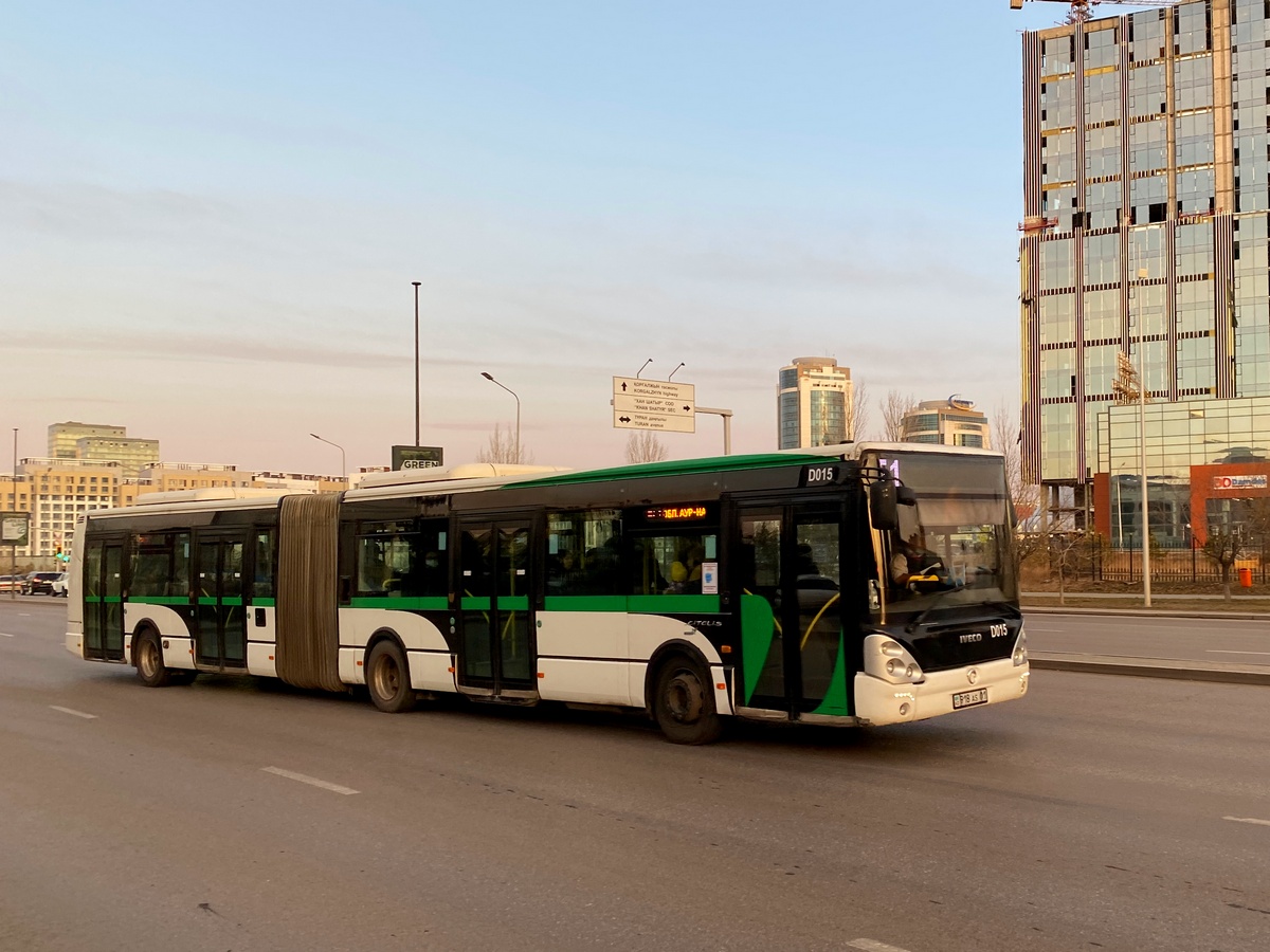 Астана, Irisbus Citelis 18M № D015 Астана, Irisbus Citelis 18M № D015