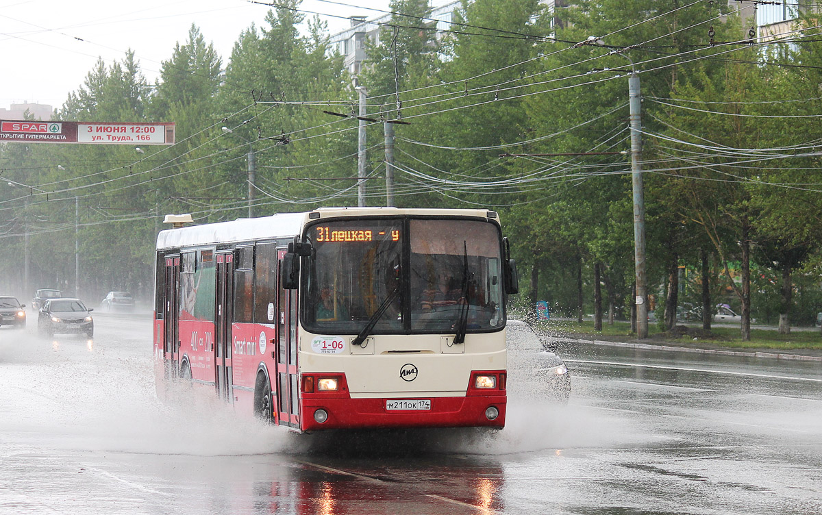 Chelyabinsk region, LiAZ-5256.53 # 1-06