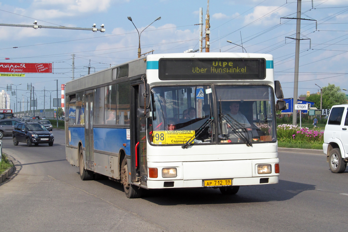 Perm region, MAN A12 EL262 # АР 712 59