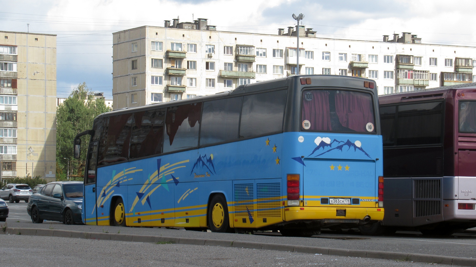 Санкт-Петербург, Drögmöller EuroComet (Volvo B12-600) № Х 383 СН 178 Санкт-Петербург, Drögmöller EuroComet (Volvo B12-600) № Х 383 СН 178