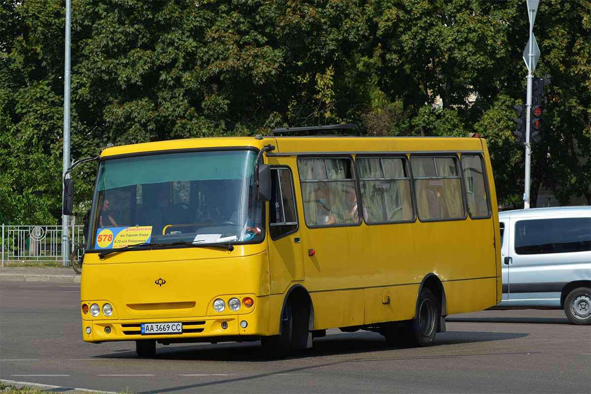 Киев, Богдан А09202 (ЛуАЗ) № AA 3669 CC
