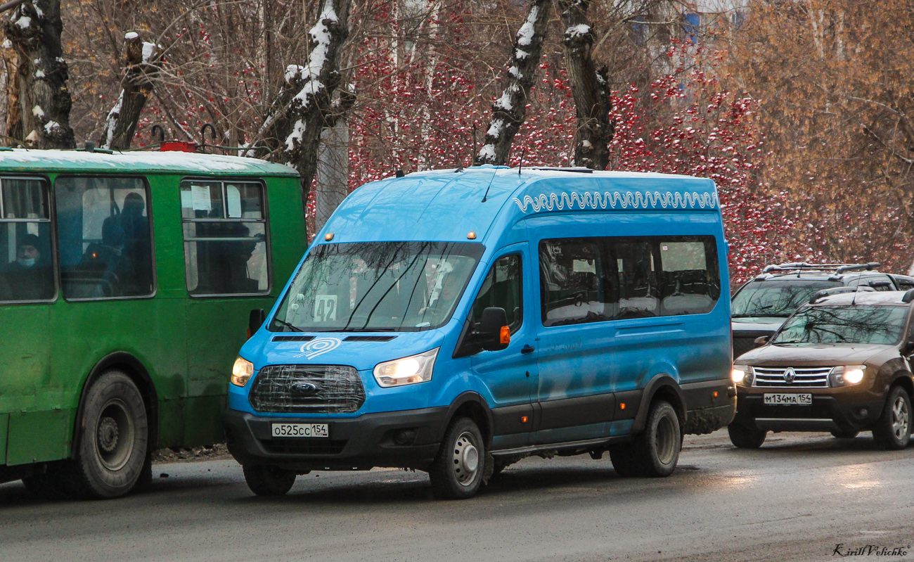 Новосибирская область, Ford Transit FBD [RUS] (Z6F.ESG.) № О 525 СС 154