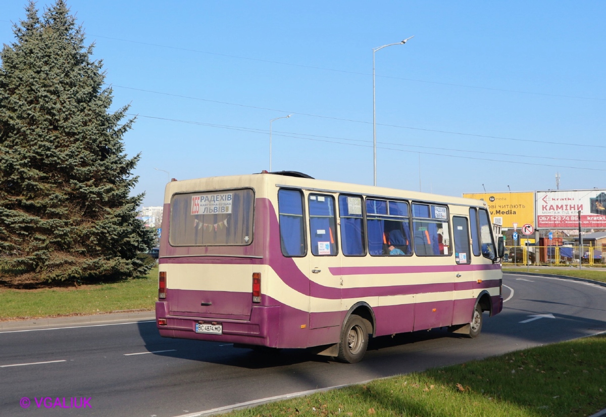 Львовская область, БАЗ-А079.20 "Эталон" № BC 4874 MO