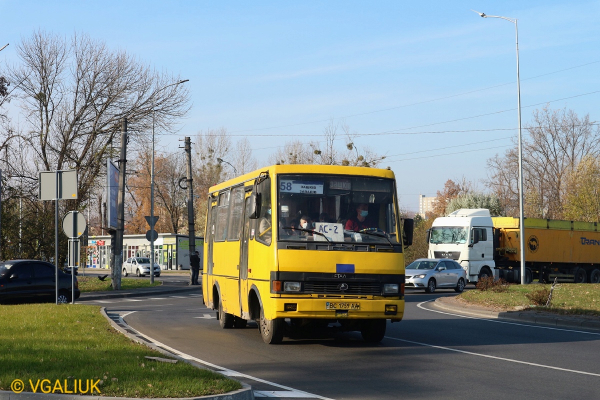 Львовская область, БАЗ-А079.14 "Подснежник" № BC 1759 AA