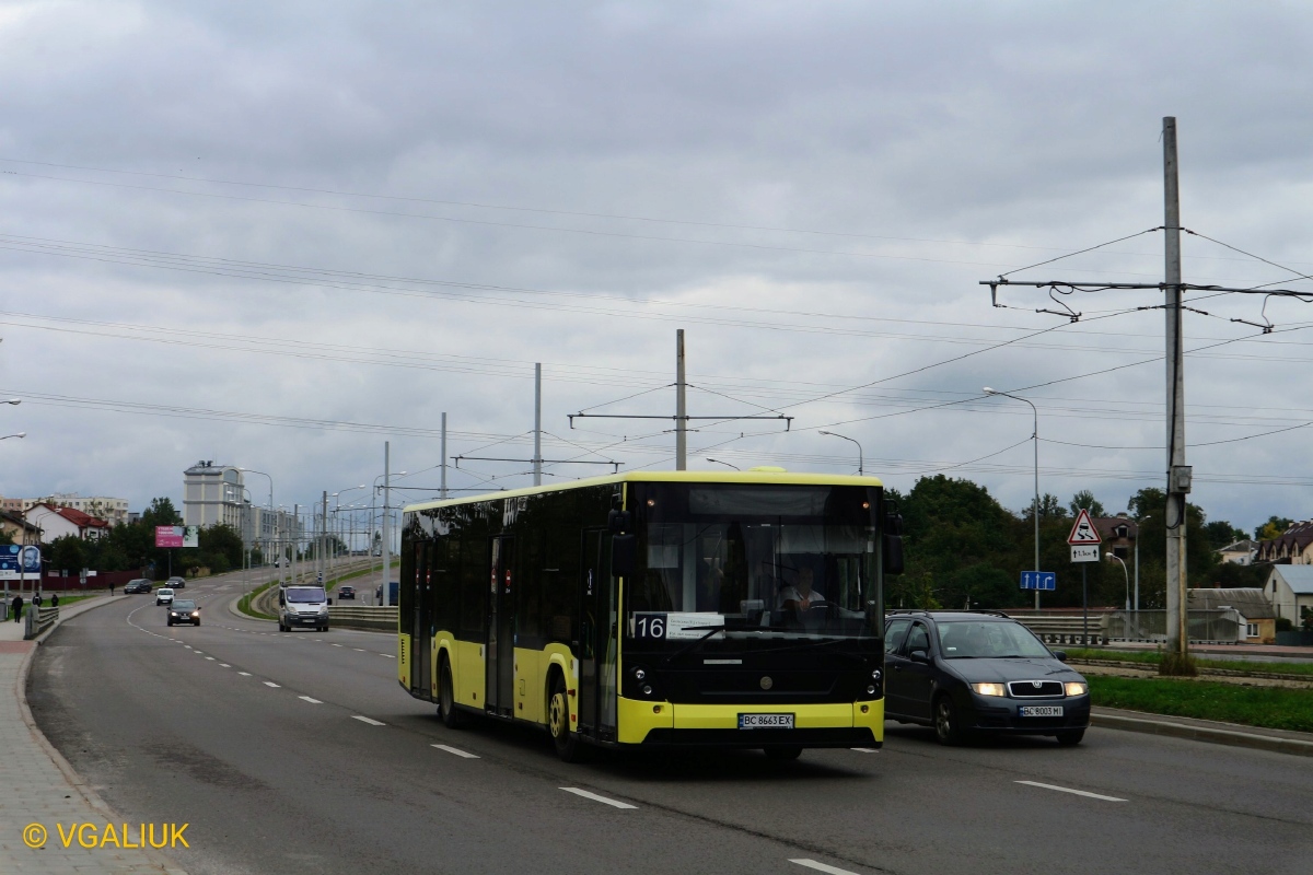 Львовская область, Електрон A18501 № BC 8663 EX