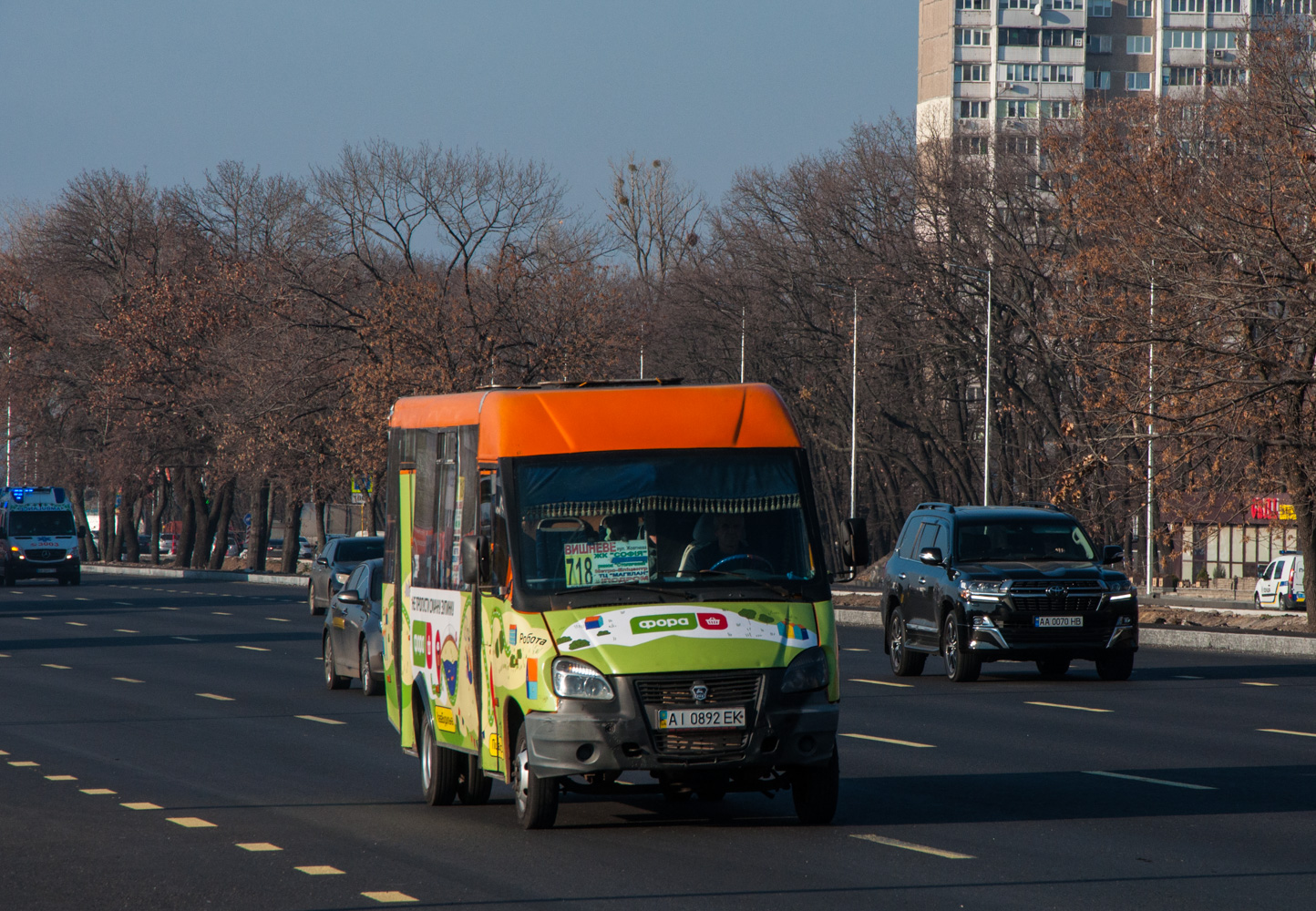 Киевская область, Рута 25 № AI 0892 EK