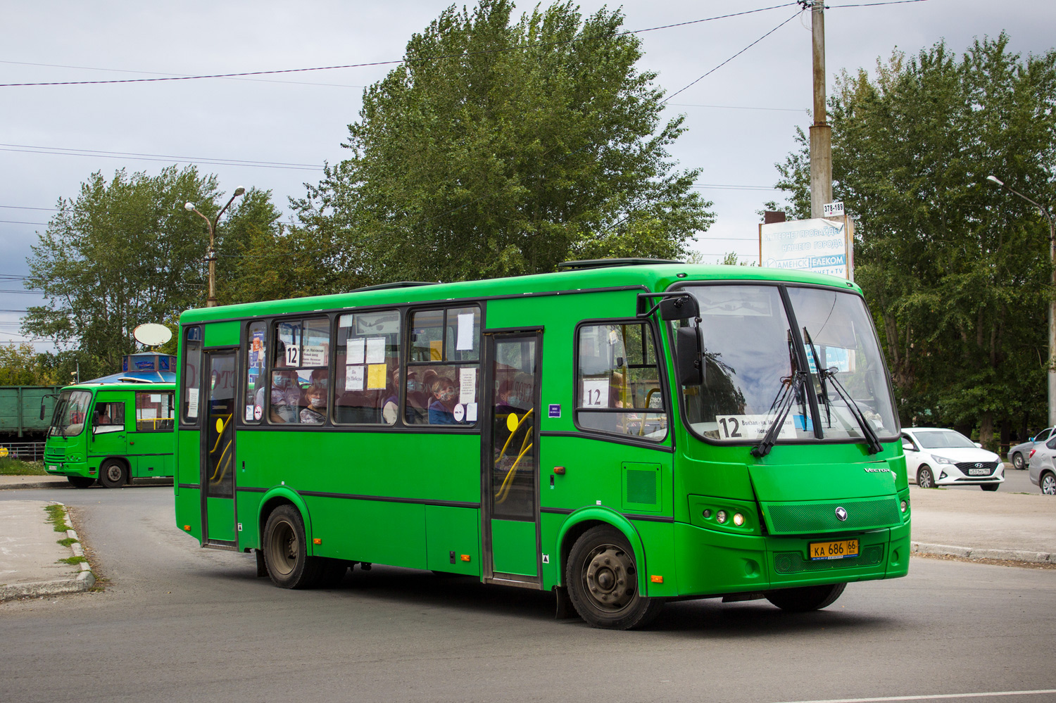 Свердловская область, ПАЗ-320412-04 "Вектор" № КА 686 66